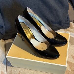 Michael Kors Glossy Black Heels